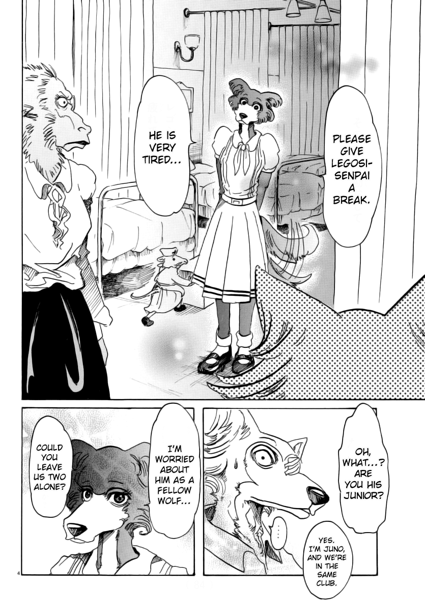 Beastars Chapter 45 page 4 - Chapter 45: A Black Hole Beneath Her Eyelashes