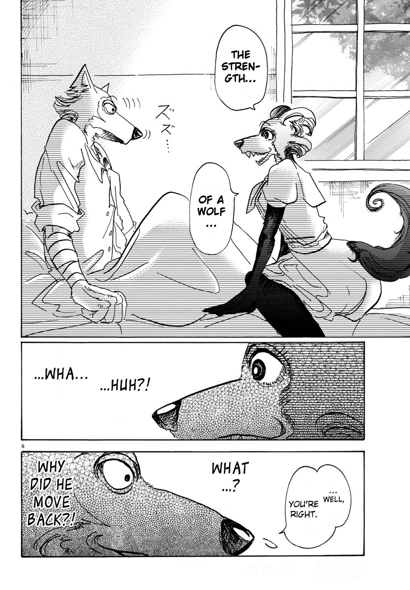 Beastars Chapter 45 page 6 - Chapter 45: A Black Hole Beneath Her Eyelashes