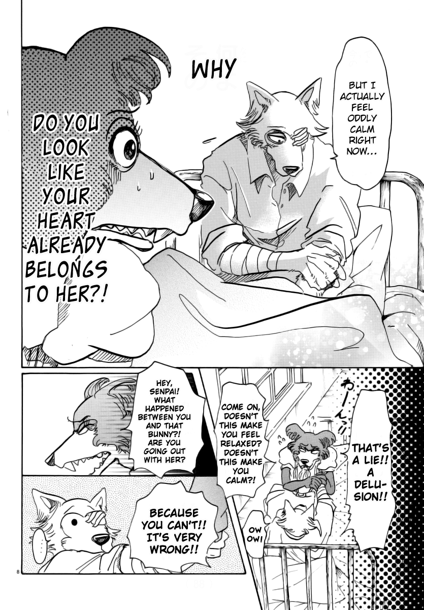 Beastars Chapter 45 page 8 - Chapter 45: A Black Hole Beneath Her Eyelashes