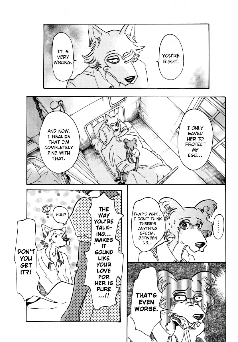 Beastars Chapter 45 page 9 - Chapter 45: A Black Hole Beneath Her Eyelashes
