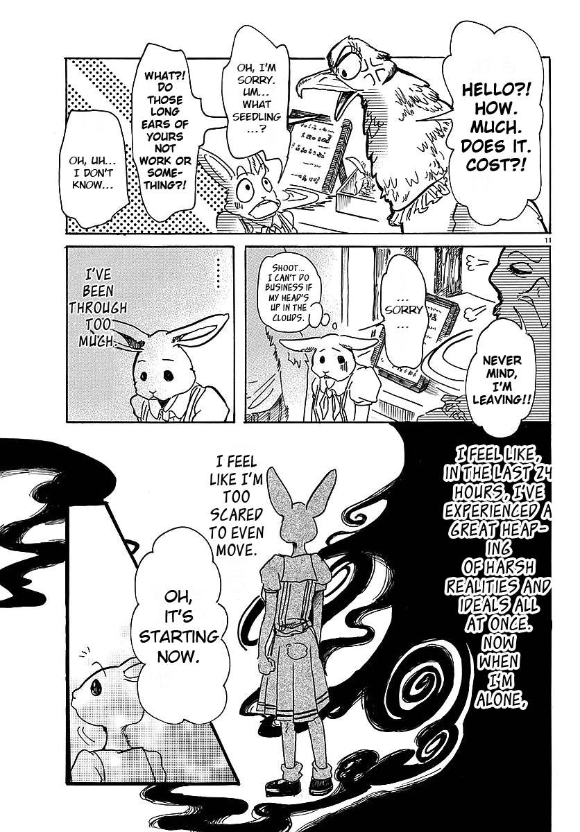 Beastars Chapter 46 page 11 - Chapter 46: Dominance Through Contrast