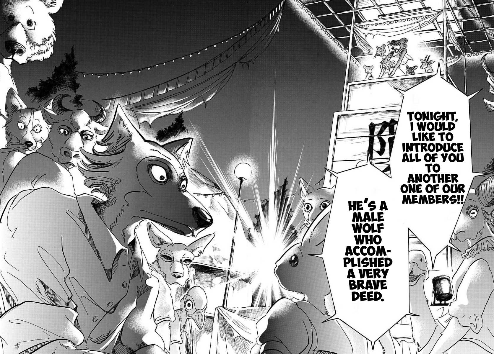 Beastars Chapter 46 page 18 - Chapter 46: Dominance Through Contrast