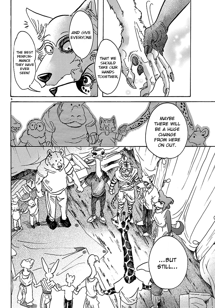 Beastars Chapter 46 page 6 - Chapter 46: Dominance Through Contrast
