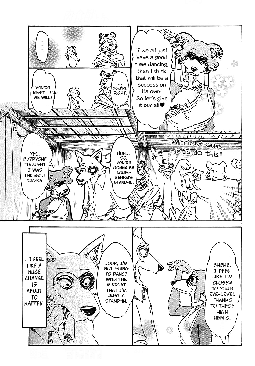 Beastars Chapter 46 page 7 - Chapter 46: Dominance Through Contrast