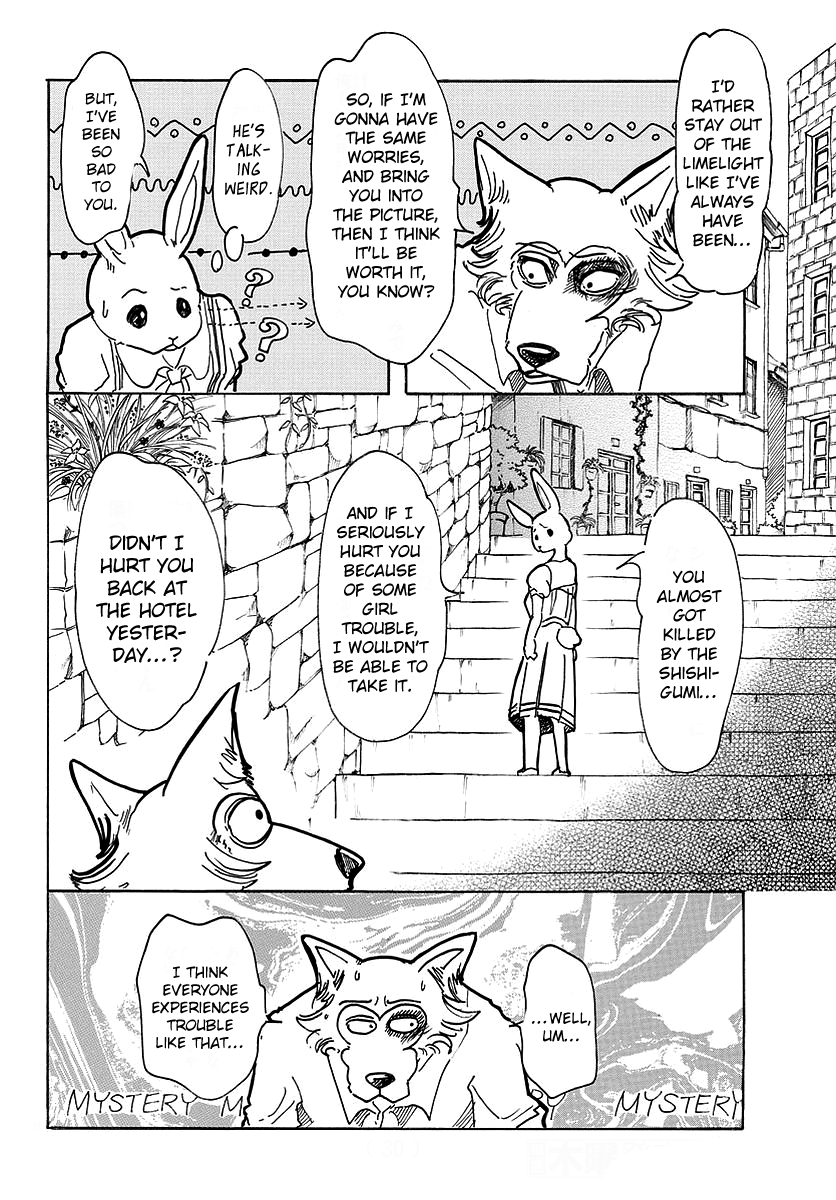 Beastars Chapter 47 page 17 - Chapter 47: Only the Wind Knows