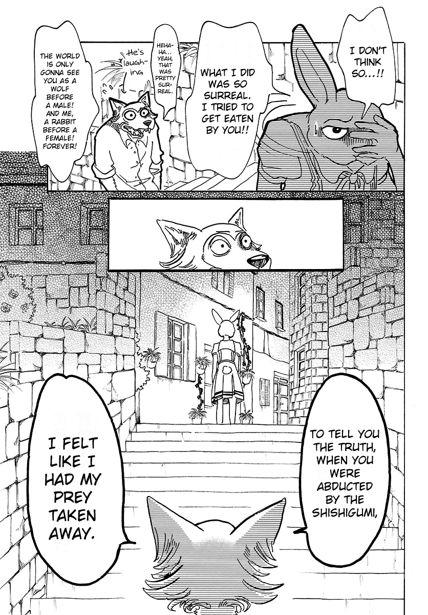 Beastars Chapter 47 page 18 - Chapter 47: Only the Wind Knows