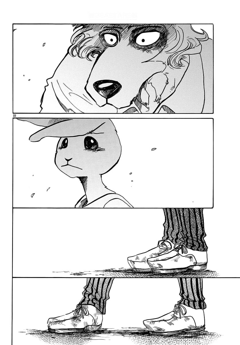 Beastars Chapter 47 page 22 - Chapter 47: Only the Wind Knows