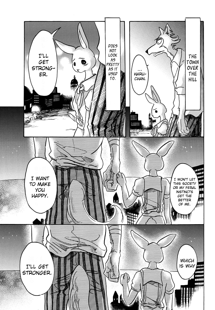 Beastars Chapter 47 page 23 - Chapter 47: Only the Wind Knows
