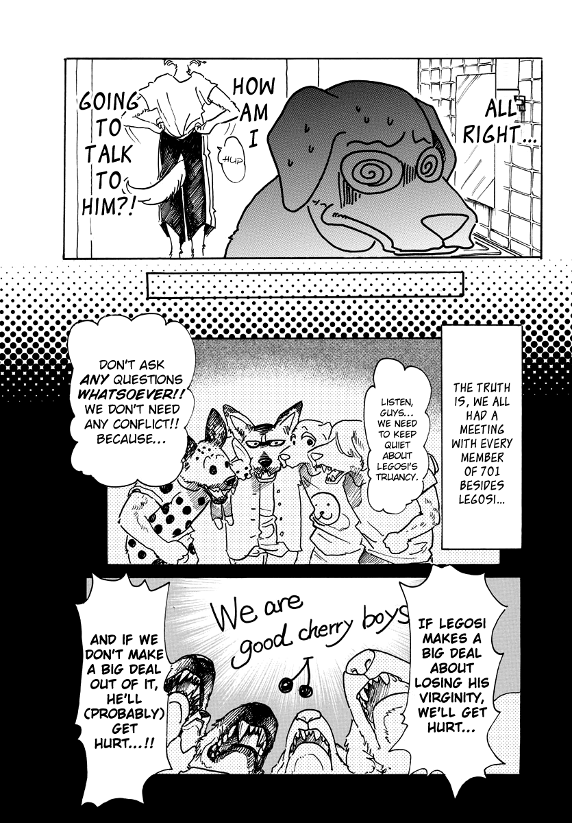 Beastars Chapter 48 page 5 - Chapter 48: In the Lingering Summer Heat