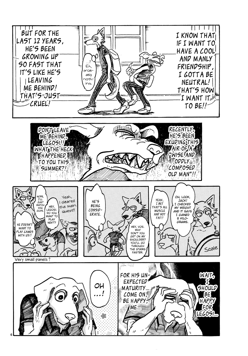Beastars Chapter 48 page 6 - Chapter 48: In the Lingering Summer Heat