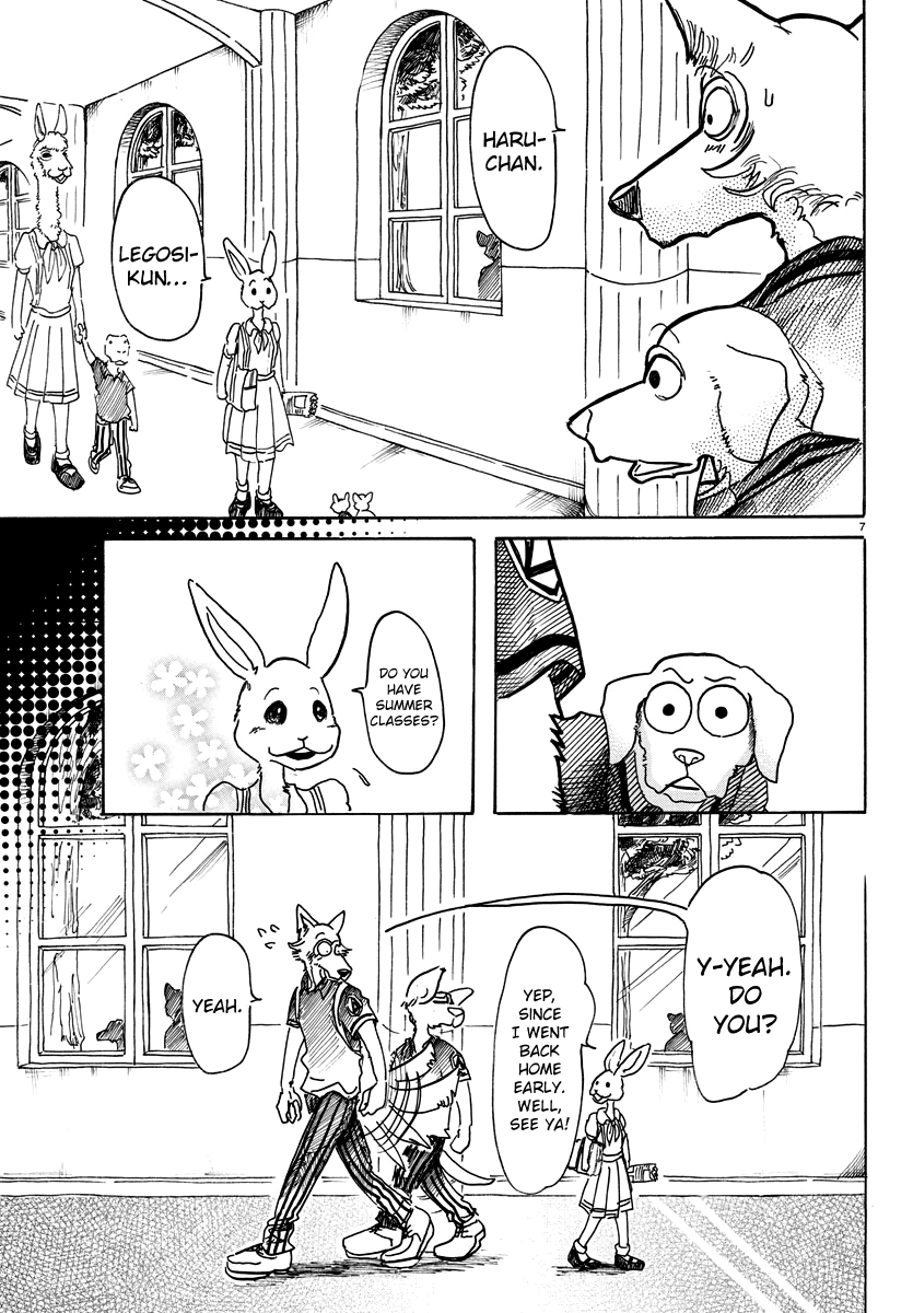 Beastars Chapter 48 page 7 - Chapter 48: In the Lingering Summer Heat