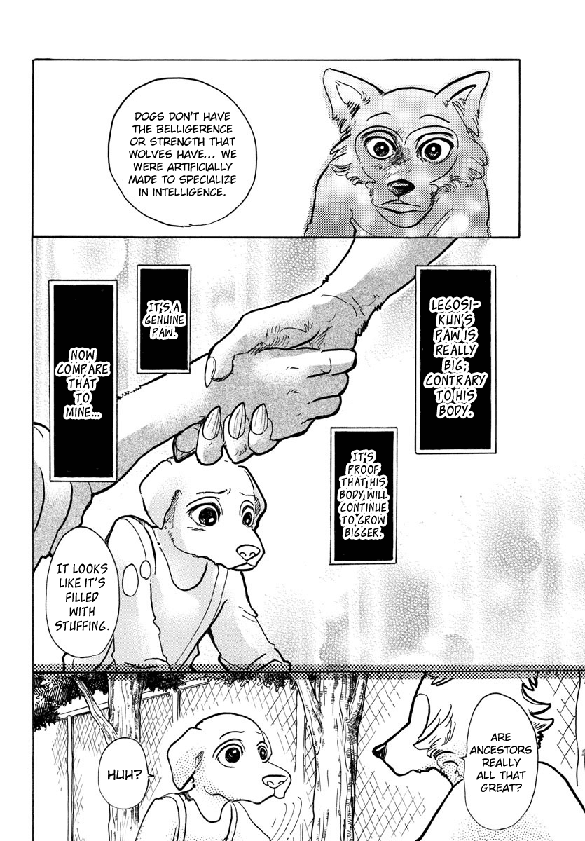 Beastars Chapter 49 page 12 - Chapter 49: The Pups Who Transcended Old Tradition