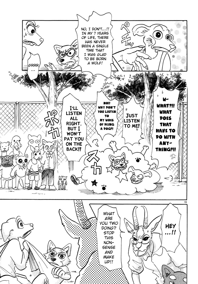 Beastars Chapter 49 page 19 - Chapter 49: The Pups Who Transcended Old Tradition