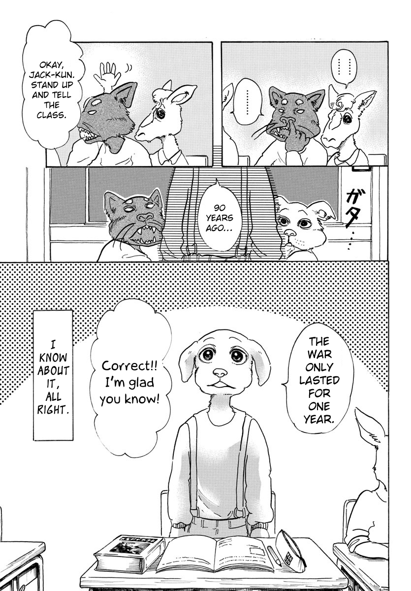 Beastars Chapter 49 page 3 - Chapter 49: The Pups Who Transcended Old Tradition