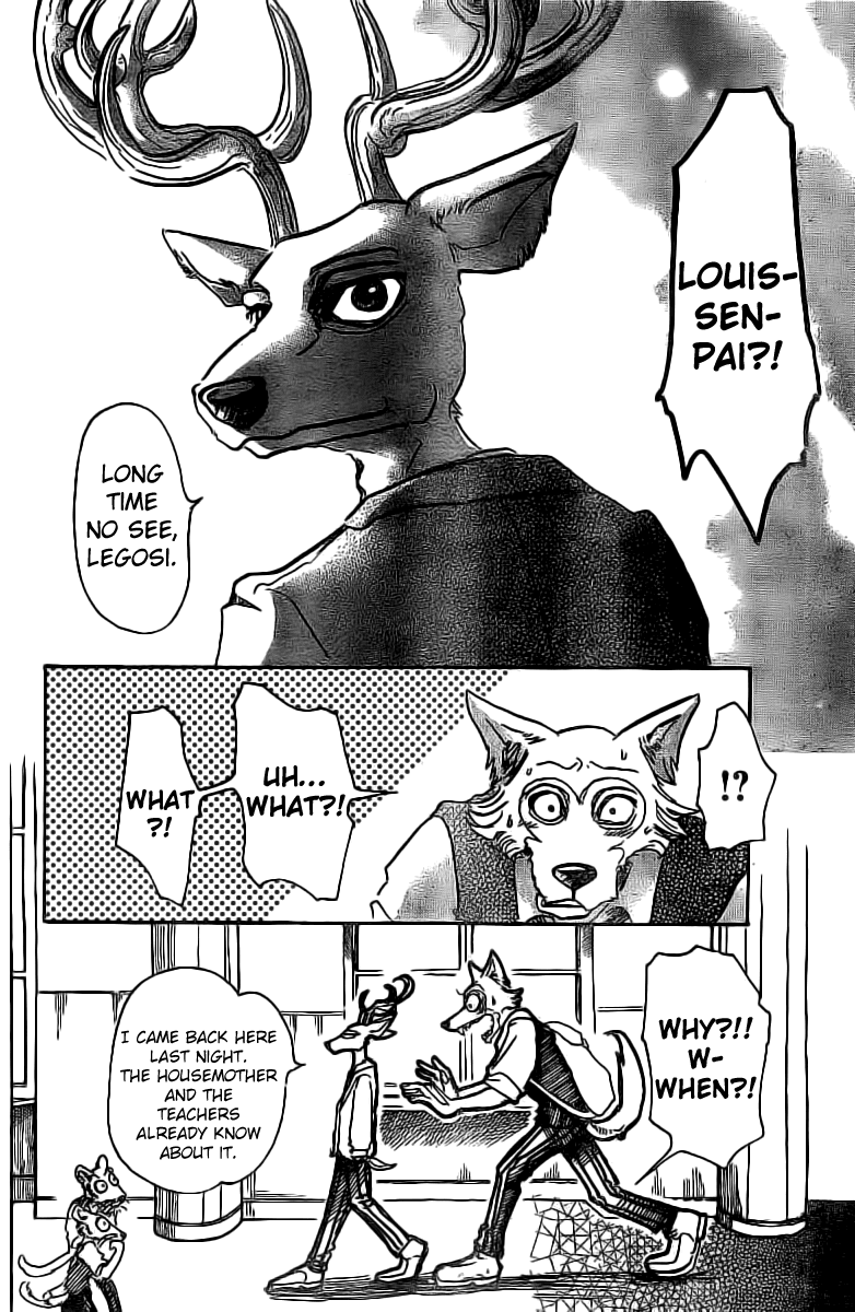 Beastars Chapter 50 page 10 - Chapter 50: Othello of Fire