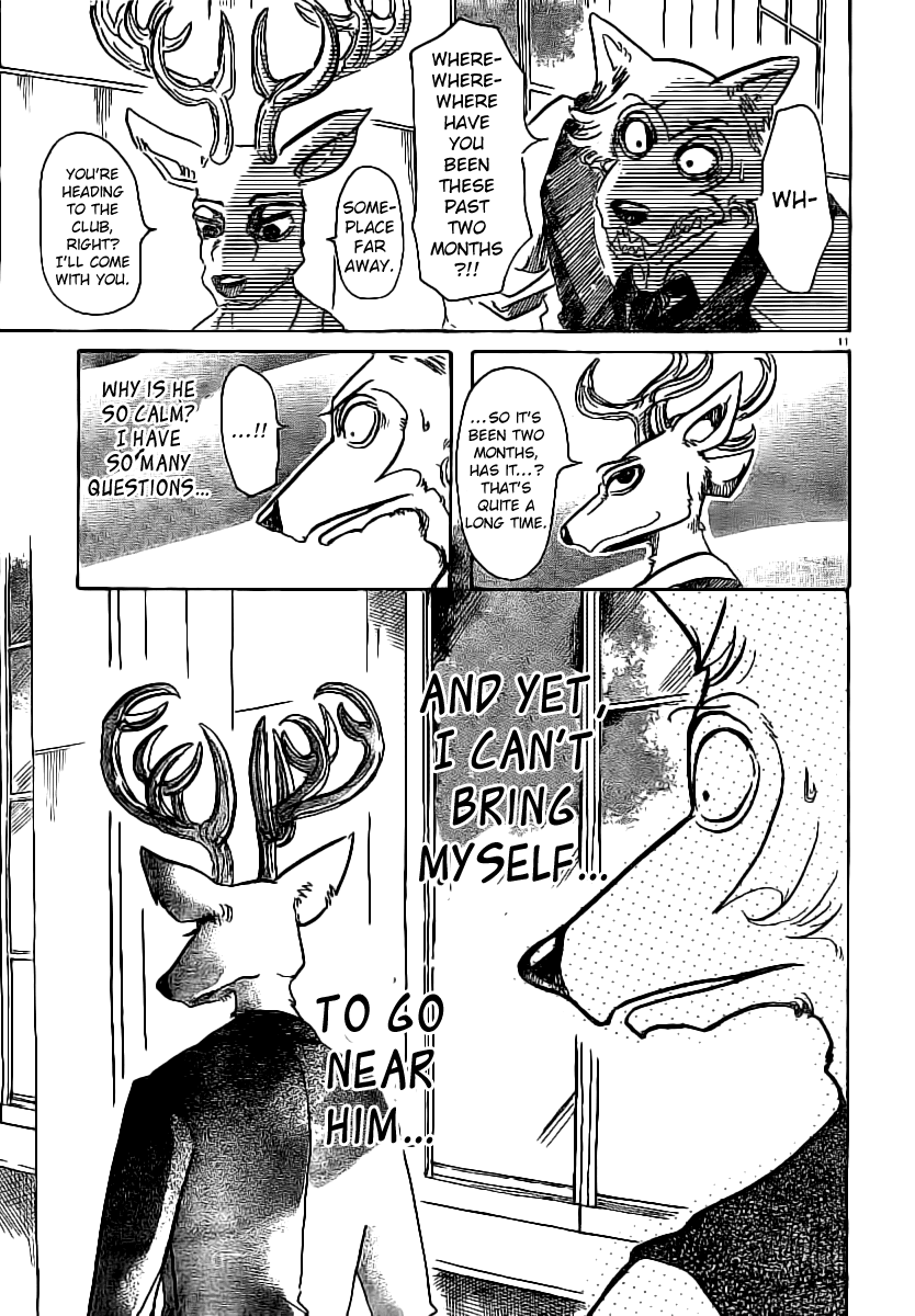 Beastars Chapter 50 page 11 - Chapter 50: Othello of Fire