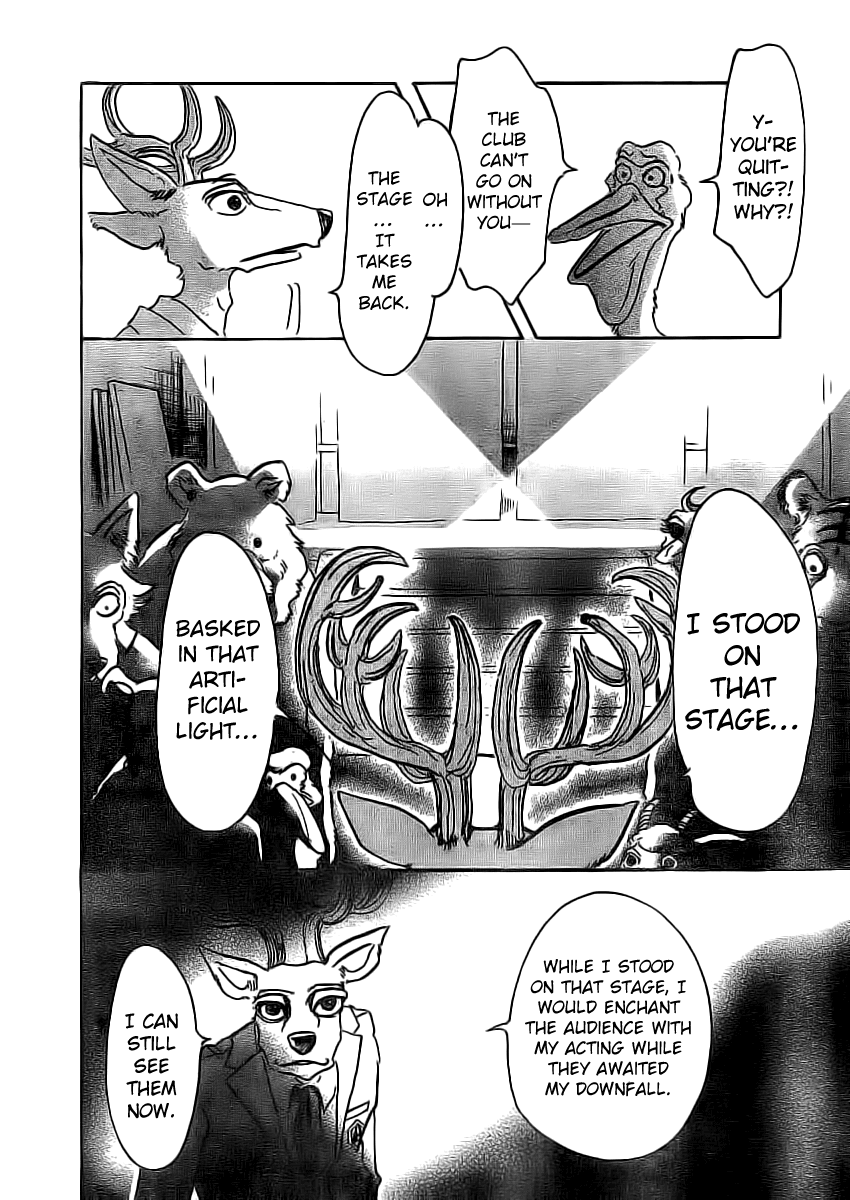 Beastars Chapter 50 page 14 - Chapter 50: Othello of Fire
