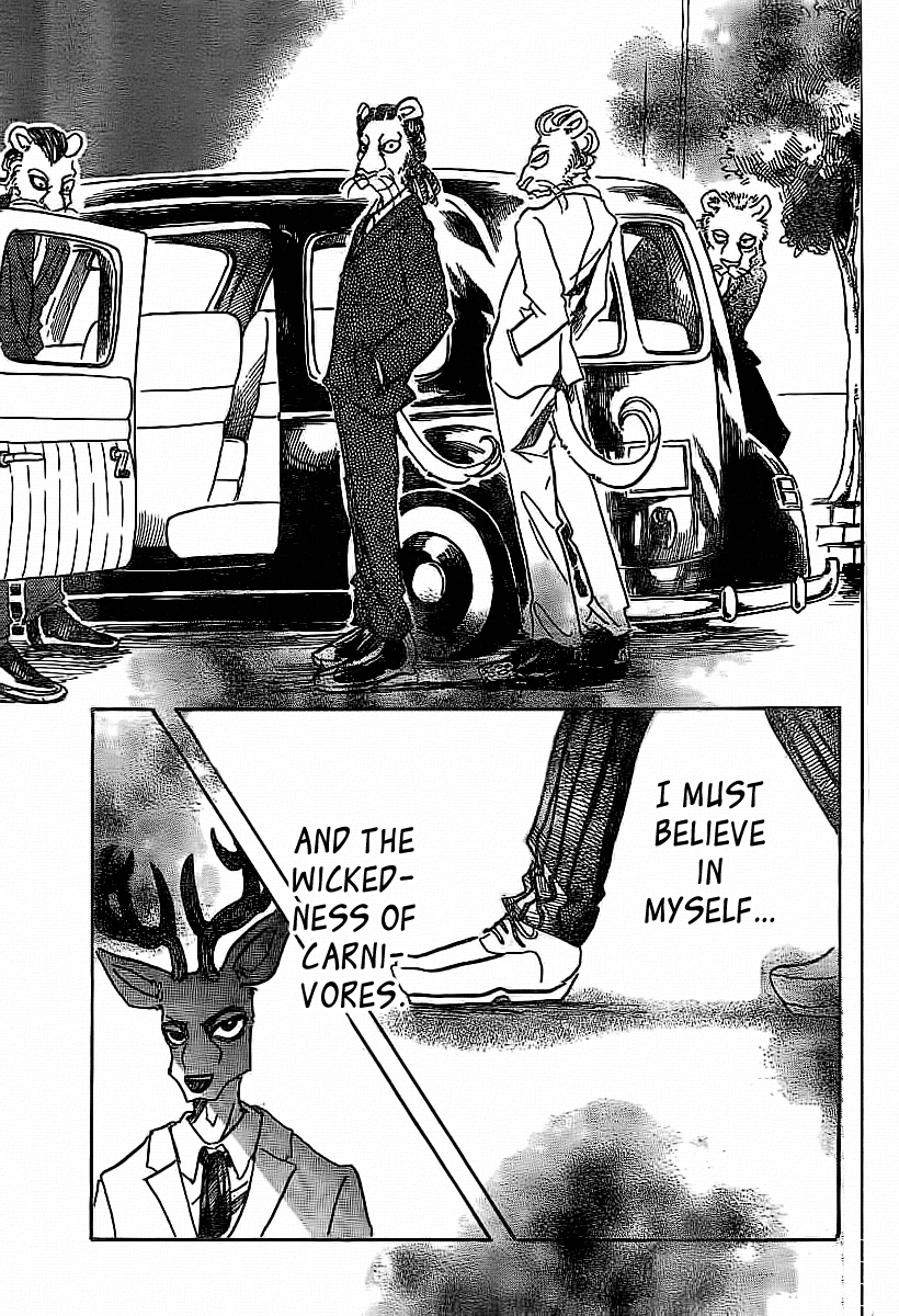 Beastars Chapter 50 page 17 - Chapter 50: Othello of Fire