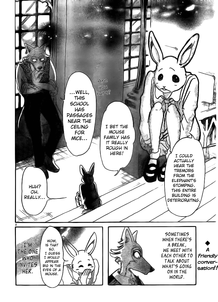 Beastars Chapter 50 page 2 - Chapter 50: Othello of Fire