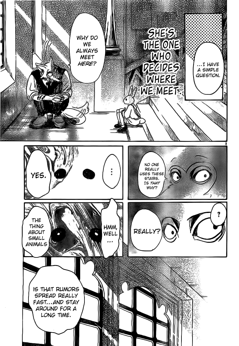 Beastars Chapter 50 page 3 - Chapter 50: Othello of Fire