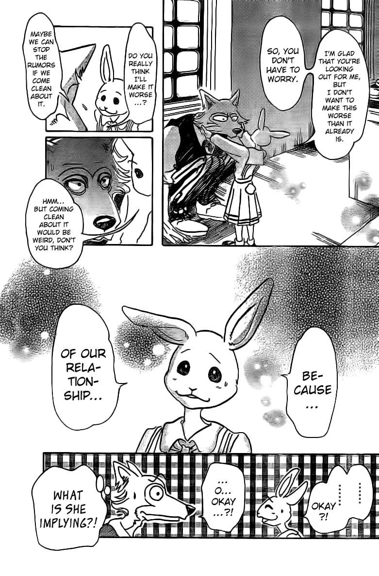 Beastars Chapter 50 page 5 - Chapter 50: Othello of Fire