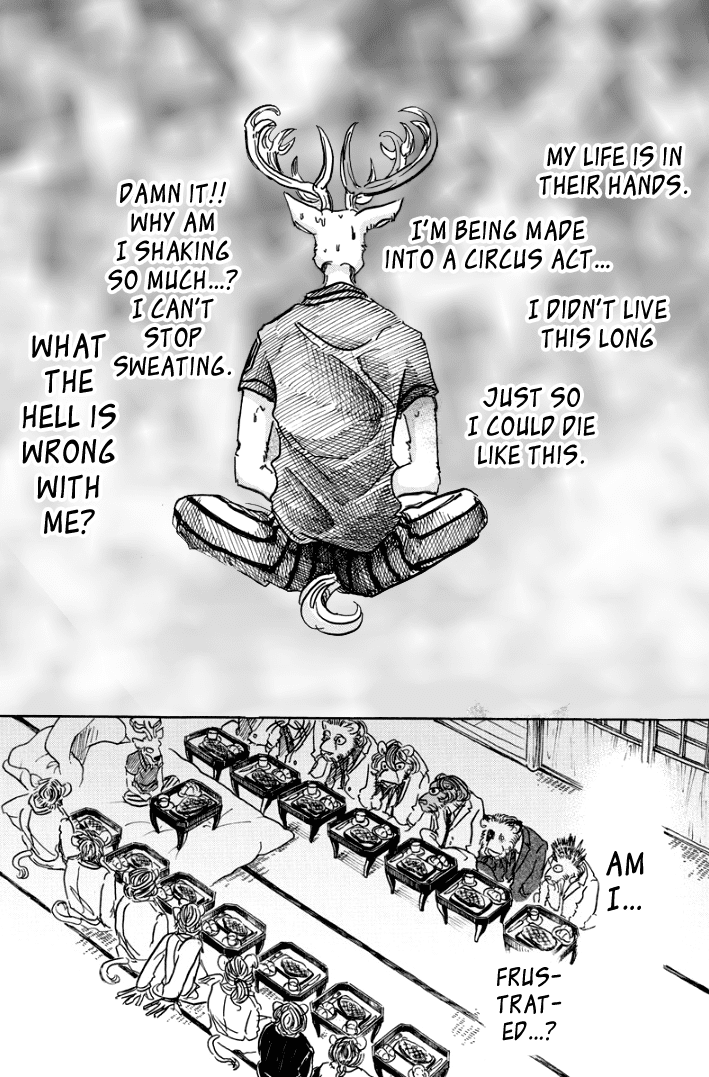 Beastars Chapter 51 page 17 - Chapter 51: Life Tastes Like Heavy Lead