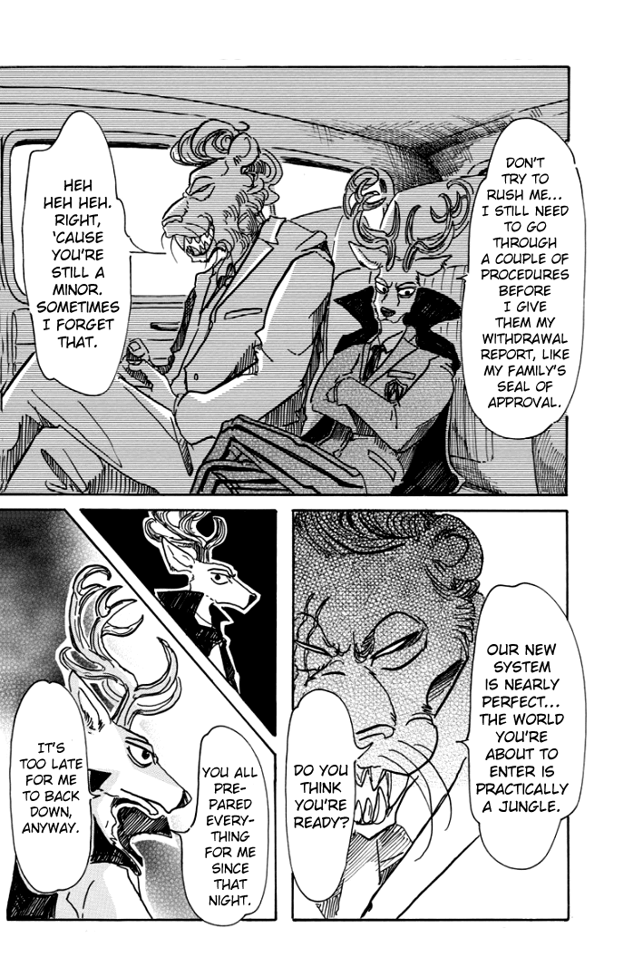Beastars Chapter 51 page 2 - Chapter 51: Life Tastes Like Heavy Lead