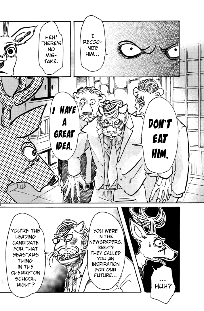 Beastars Chapter 51 page 6 - Chapter 51: Life Tastes Like Heavy Lead