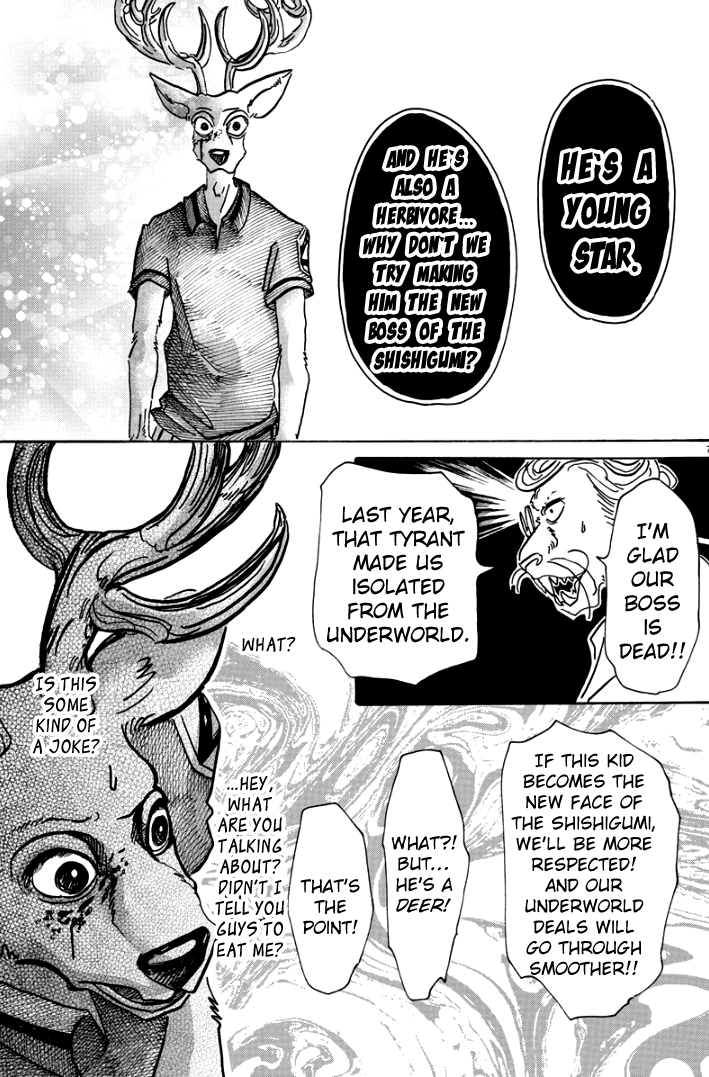 Beastars Chapter 51 page 7 - Chapter 51: Life Tastes Like Heavy Lead