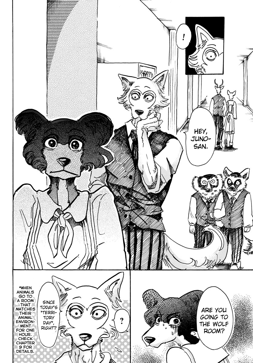 Beastars Chapter 52 page 4 - Chapter 52: Two Dangerous Egotists