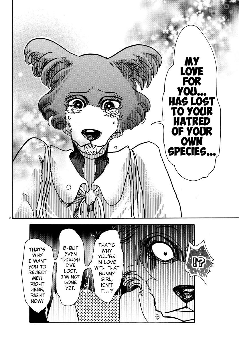 Beastars Chapter 52 page 8 - Chapter 52: Two Dangerous Egotists