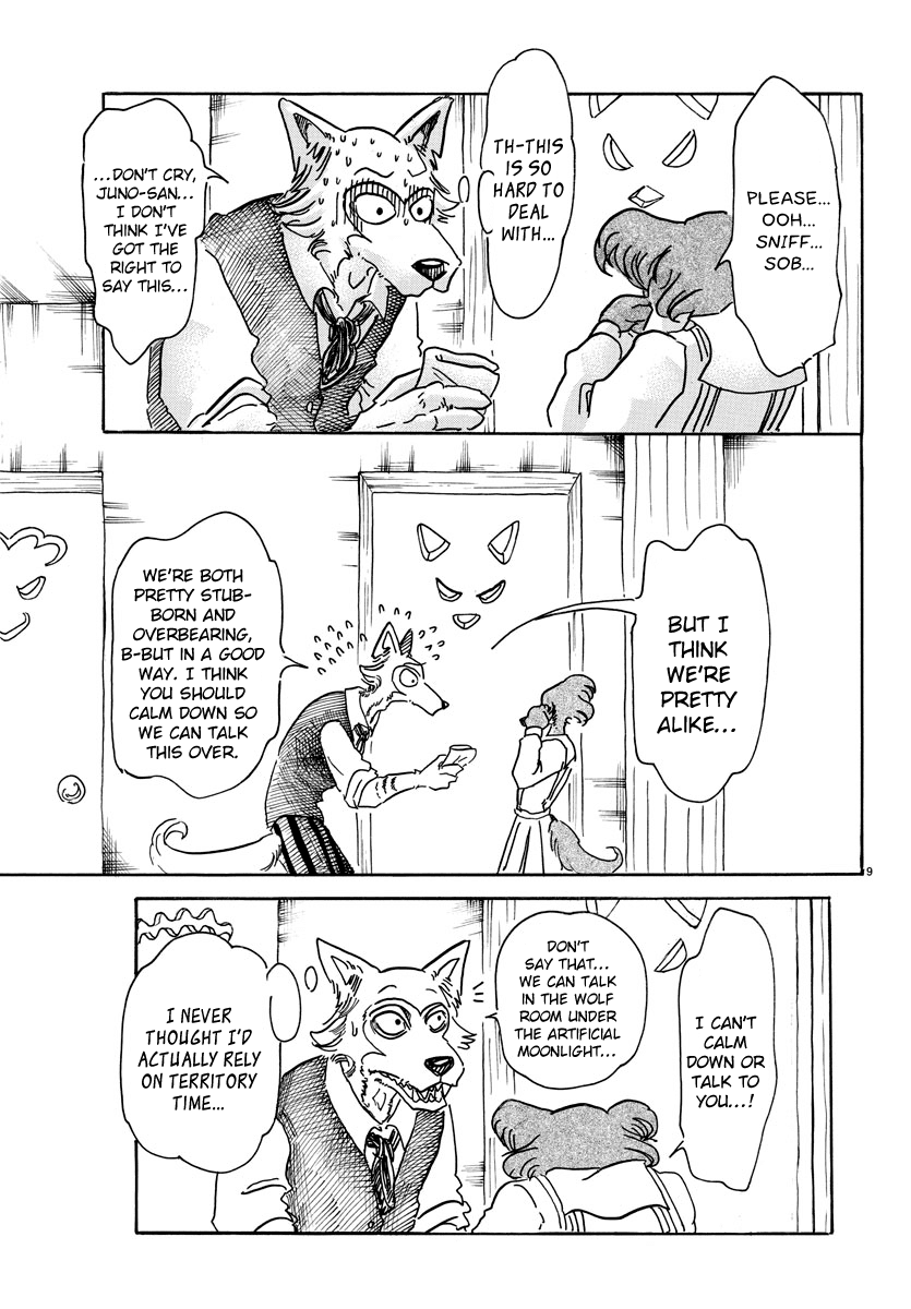 Beastars Chapter 52 page 9 - Chapter 52: Two Dangerous Egotists