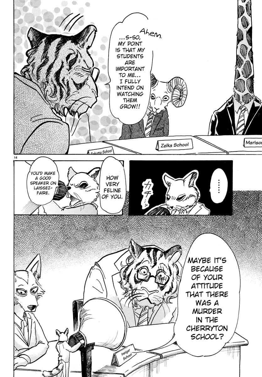 Beastars Chapter 53 page 13 - Chapter 53: A Cornered Rat Bites the Cat