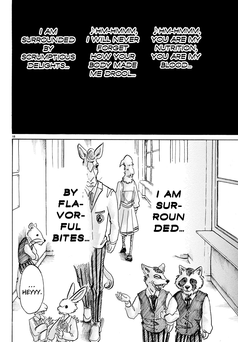 Beastars Chapter 53 page 17 - Chapter 53: A Cornered Rat Bites the Cat