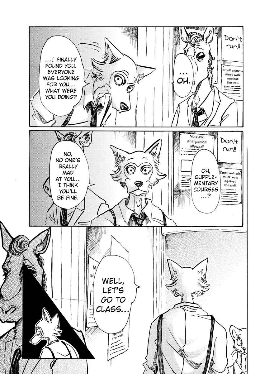 Beastars Chapter 53 page 18 - Chapter 53: A Cornered Rat Bites the Cat