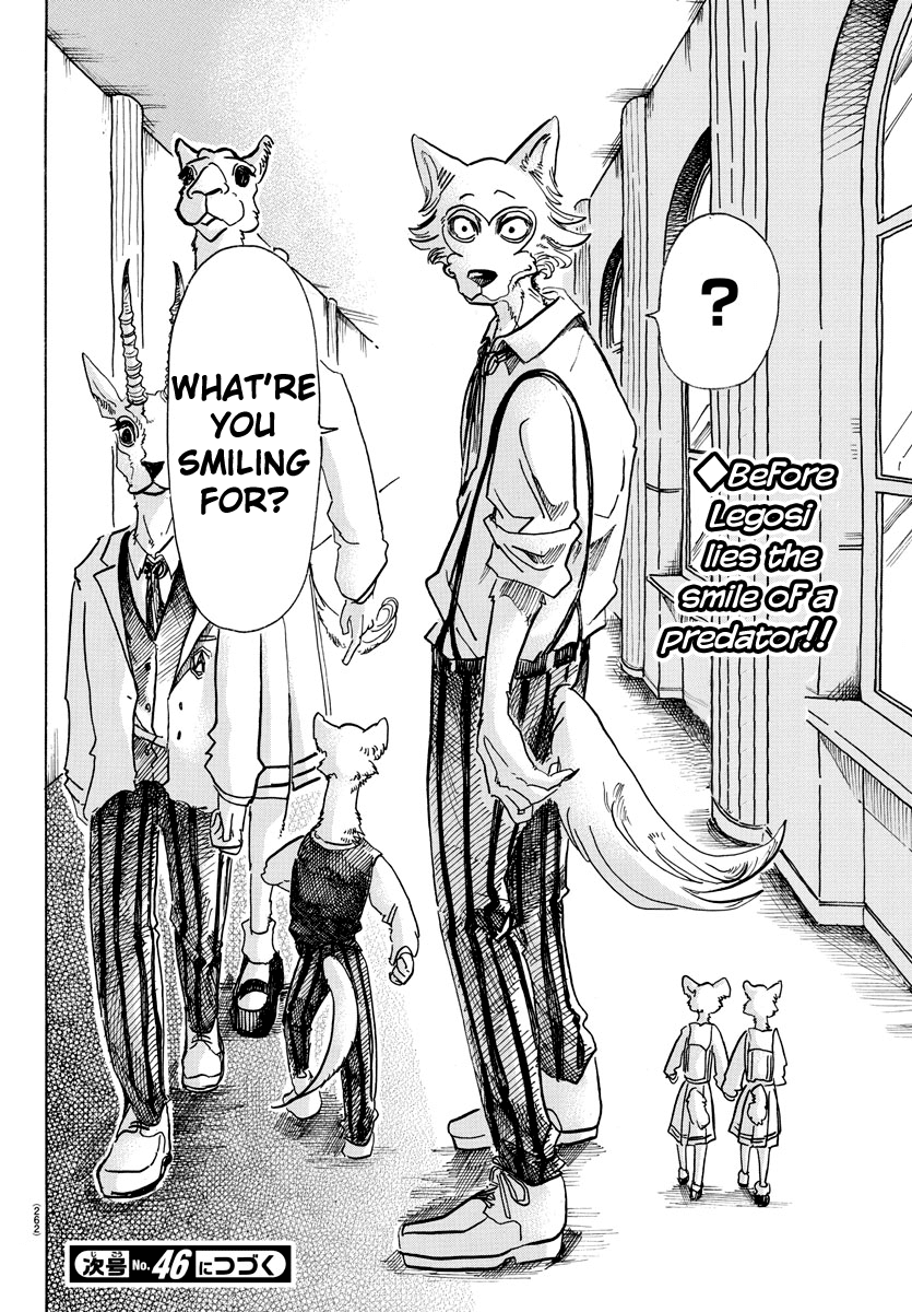 Beastars Chapter 53 page 19 - Chapter 53: A Cornered Rat Bites the Cat