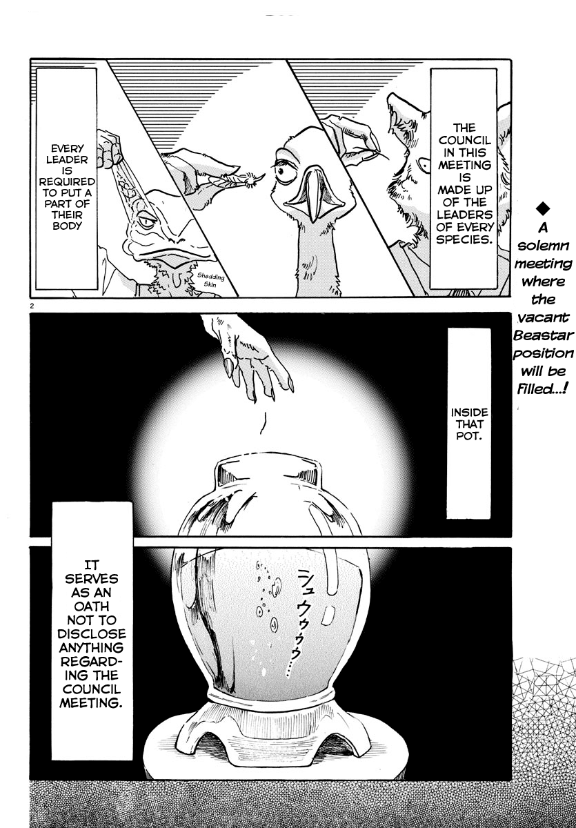 Beastars Chapter 53 page 2 - Chapter 53: A Cornered Rat Bites the Cat