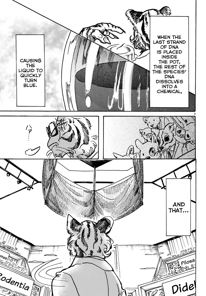 Beastars Chapter 53 page 3 - Chapter 53: A Cornered Rat Bites the Cat