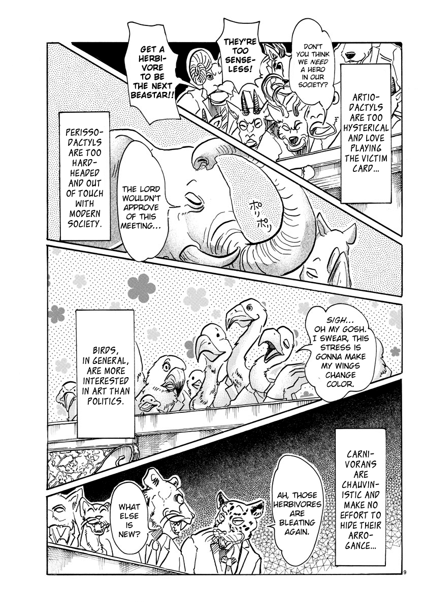 Beastars Chapter 53 page 8 - Chapter 53: A Cornered Rat Bites the Cat