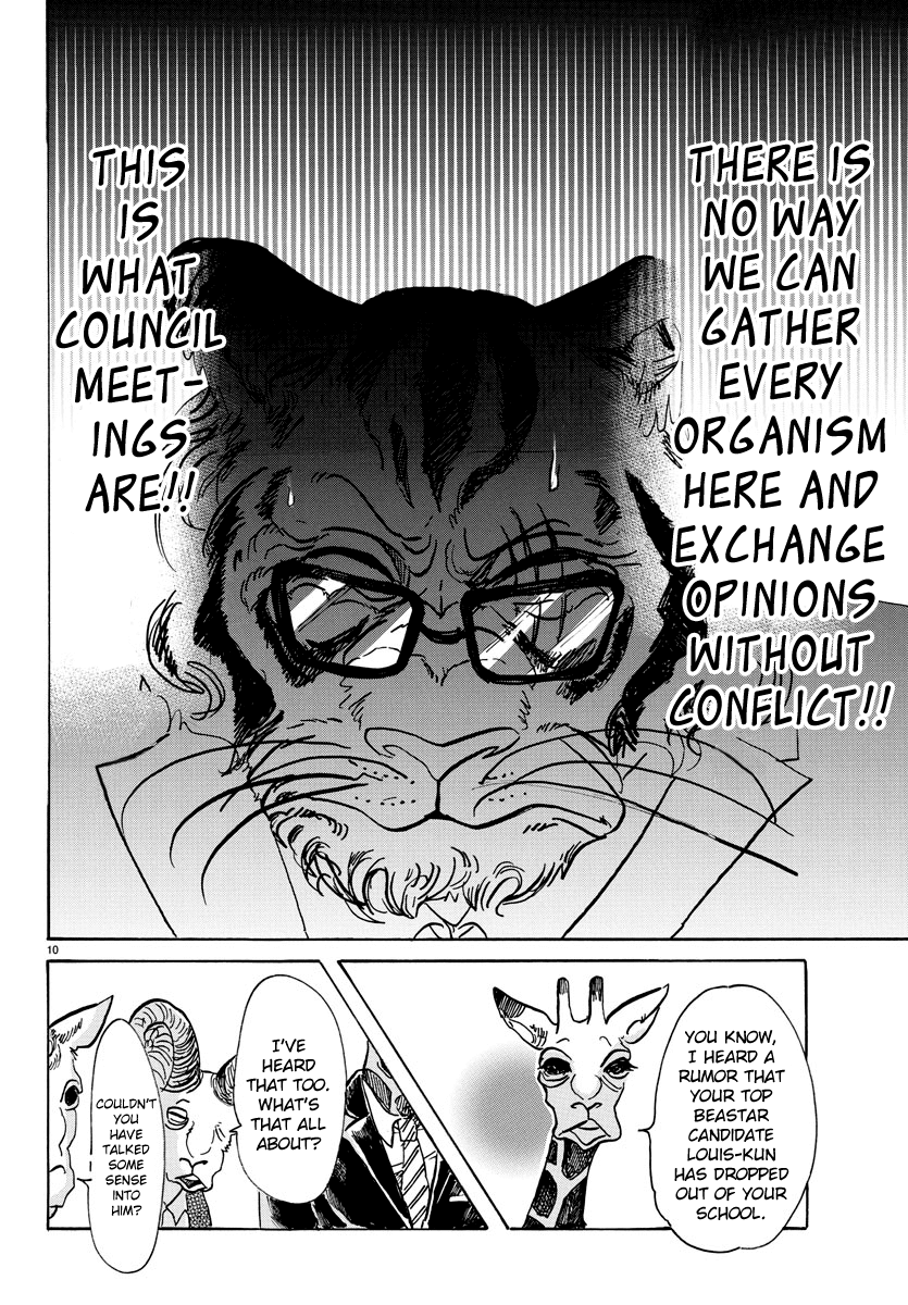 Beastars Chapter 53 page 9 - Chapter 53: A Cornered Rat Bites the Cat