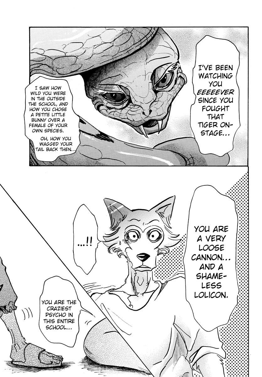 Beastars Chapter 54 page 19 - Chapter 54: Catching a Faint Sound