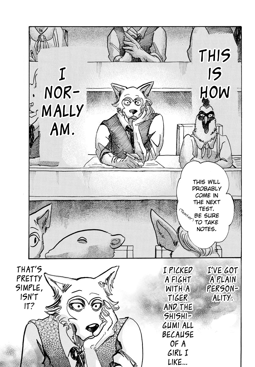 Beastars Chapter 54 page 4 - Chapter 54: Catching a Faint Sound