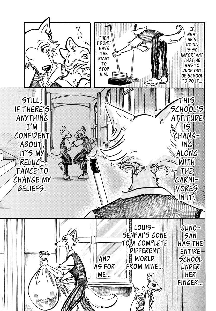 Beastars Chapter 54 page 6 - Chapter 54: Catching a Faint Sound