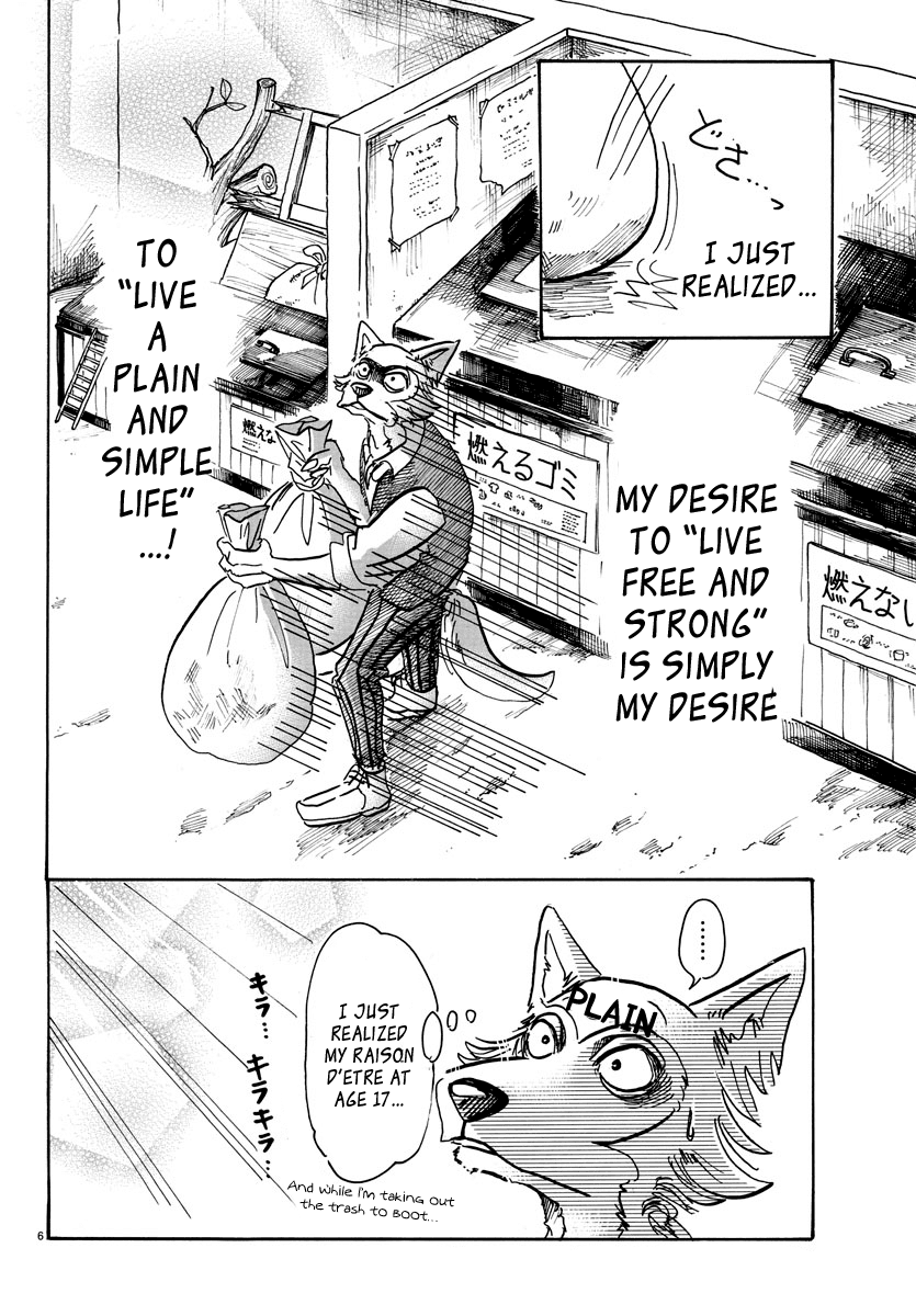Beastars Chapter 54 page 7 - Chapter 54: Catching a Faint Sound