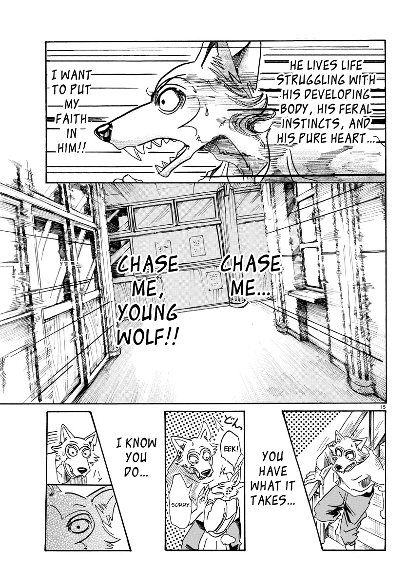 Beastars Chapter 55 page 15 - Chapter 55: Eve Has Eaten the Apple