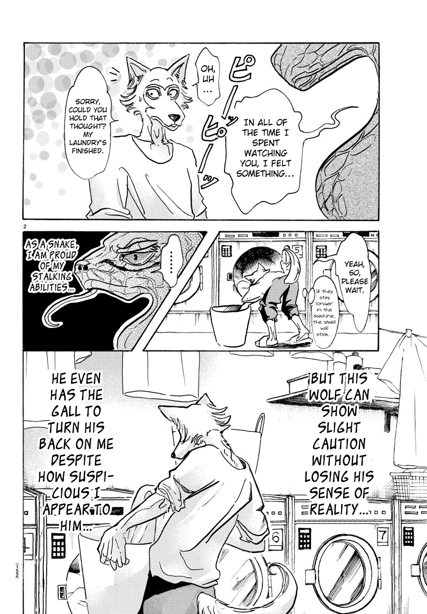 Beastars Chapter 55 page 2 - Chapter 55: Eve Has Eaten the Apple