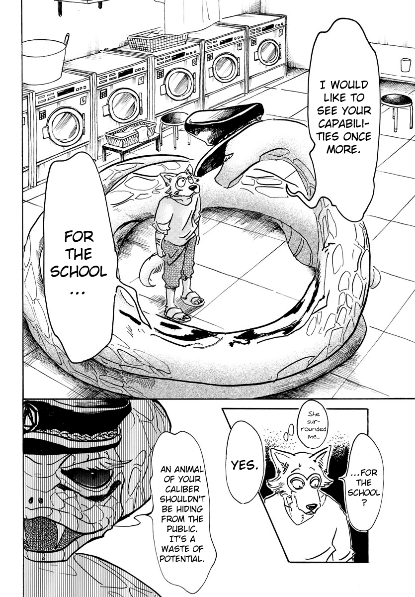 Beastars Chapter 55 page 8 - Chapter 55: Eve Has Eaten the Apple