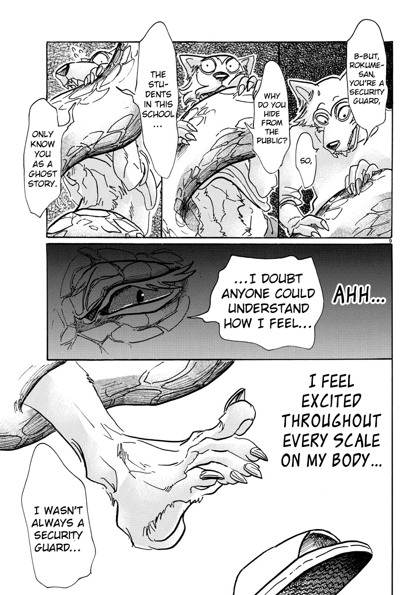 Beastars Chapter 55 page 9 - Chapter 55: Eve Has Eaten the Apple