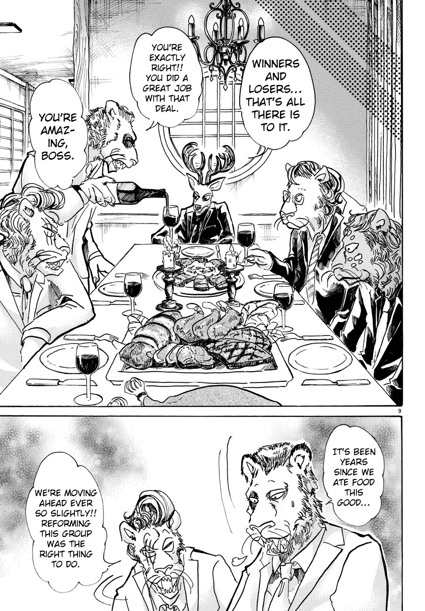 Beastars Chapter 56 page 9 - Chapter 56: The Savior's Seduction