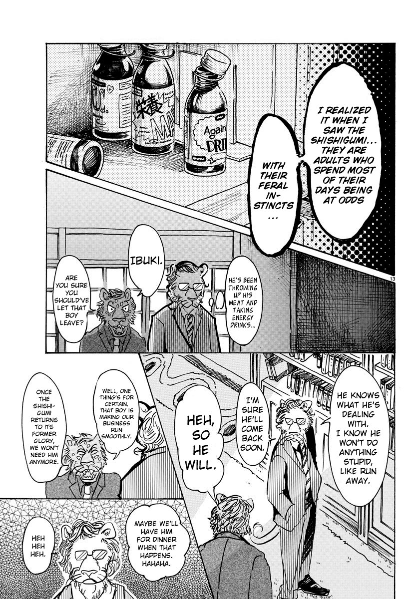 Beastars Chapter 57 page 12 - Chapter 57: Two Hearts in Harmony